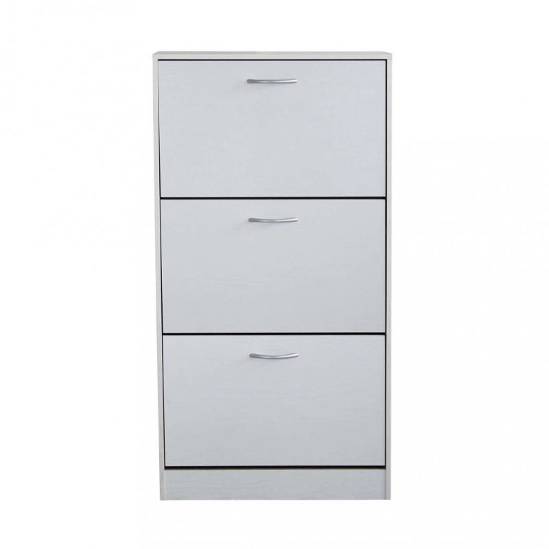 Scarpiera Vicky bianca moderna salvaspazio per bagno casa