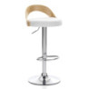 Sgabello Ruben Wood 55 X 45 H44 Cm