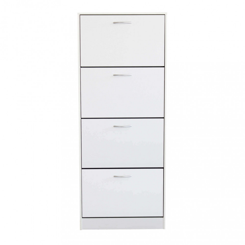 Scarpiera Wendy bianca moderna salvaspazio per bagno casa