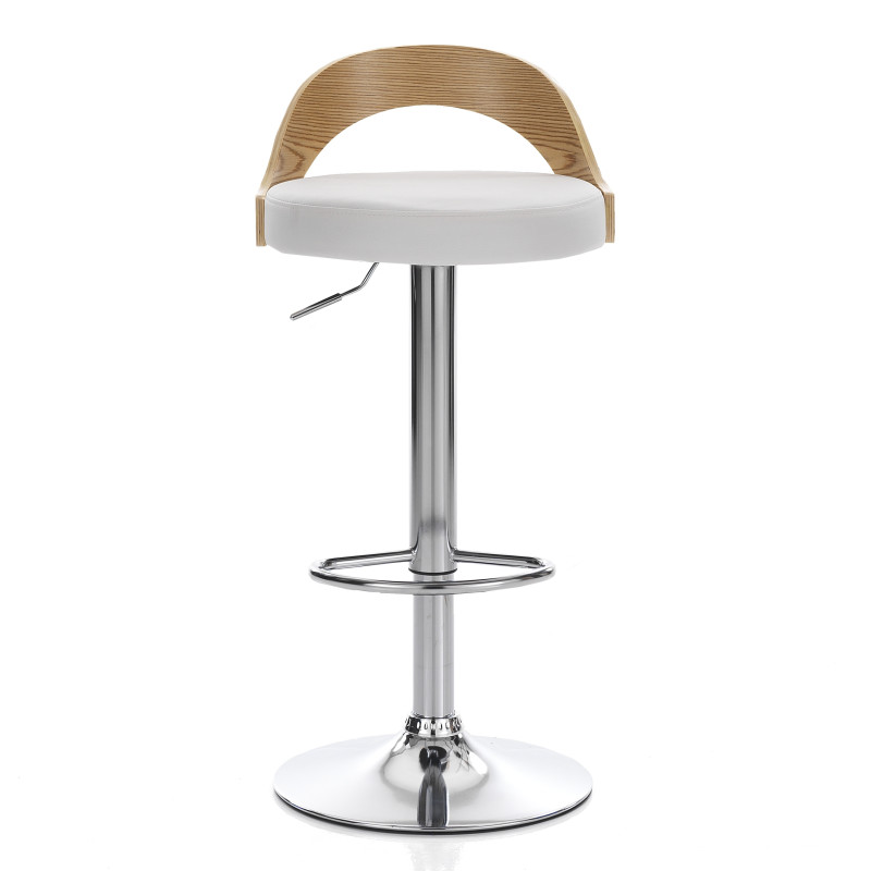 Sgabello Ruben Wood 55 X 45 H44 Cm