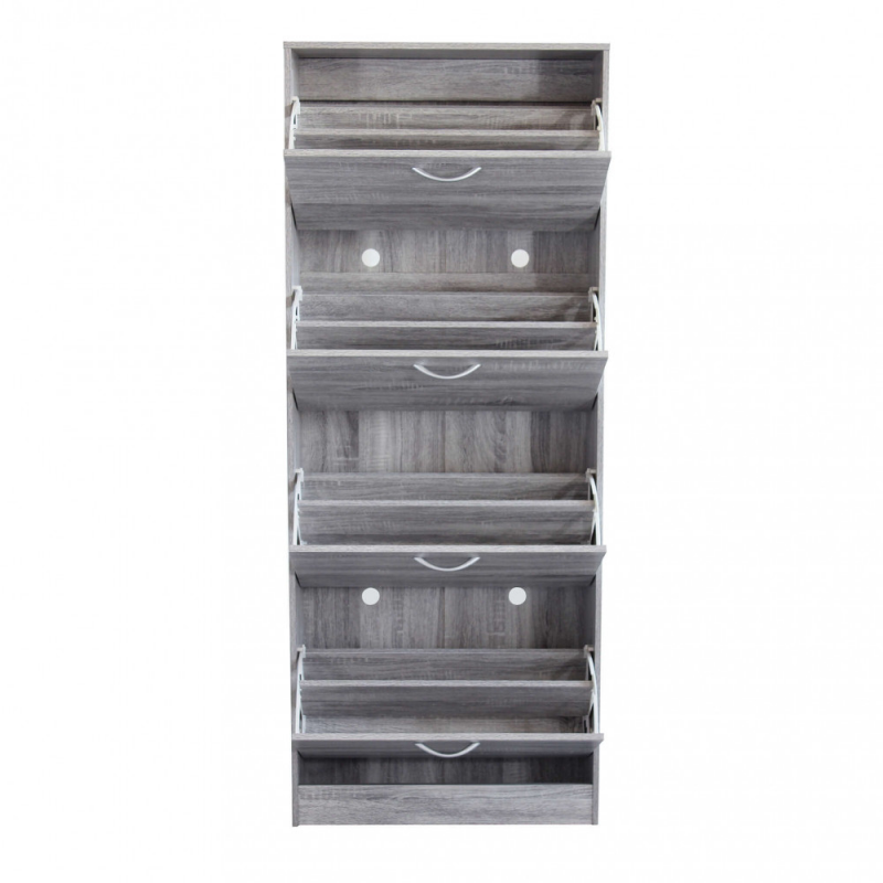 Scarpiera Wendy grigio chiaro moderna salvaspazio per bagno casa