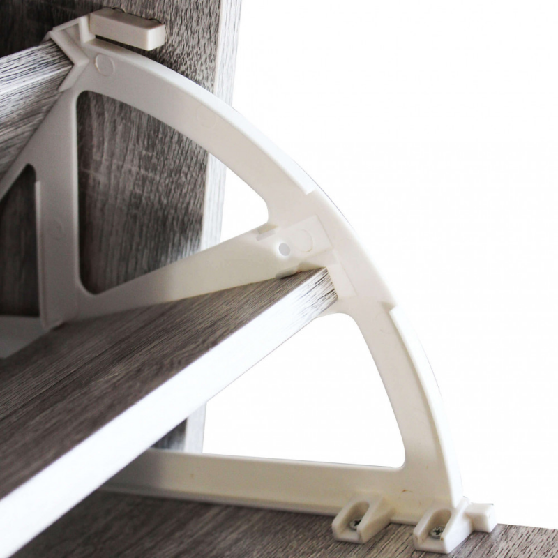 Scarpiera Wendy grigio chiaro moderna salvaspazio per bagno casa