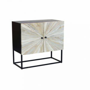 Mobile Samuel legno mango marrone 90x40x90h