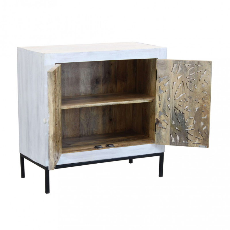 Mobile Cornell legno mango marrone 90x40x80h