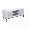 Porta TV Clifford legno acacia 2 ante 2 cassetti 160x45x60