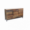 Mobile Bram 3 ante legno e metallo 150x40x86 cm