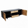 Porta TV Edgar legno mango marrone 160x40x55h