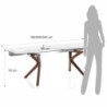 Tavolo Allungabile Bran 168 X 99 H16 Cm