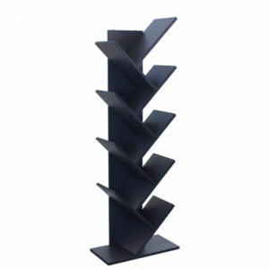 Libreria Ariane grigia naturale moderna per soggiorno studio casa