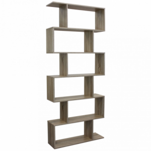 Libreria Alana naturale moderna per soggiorno studio casa