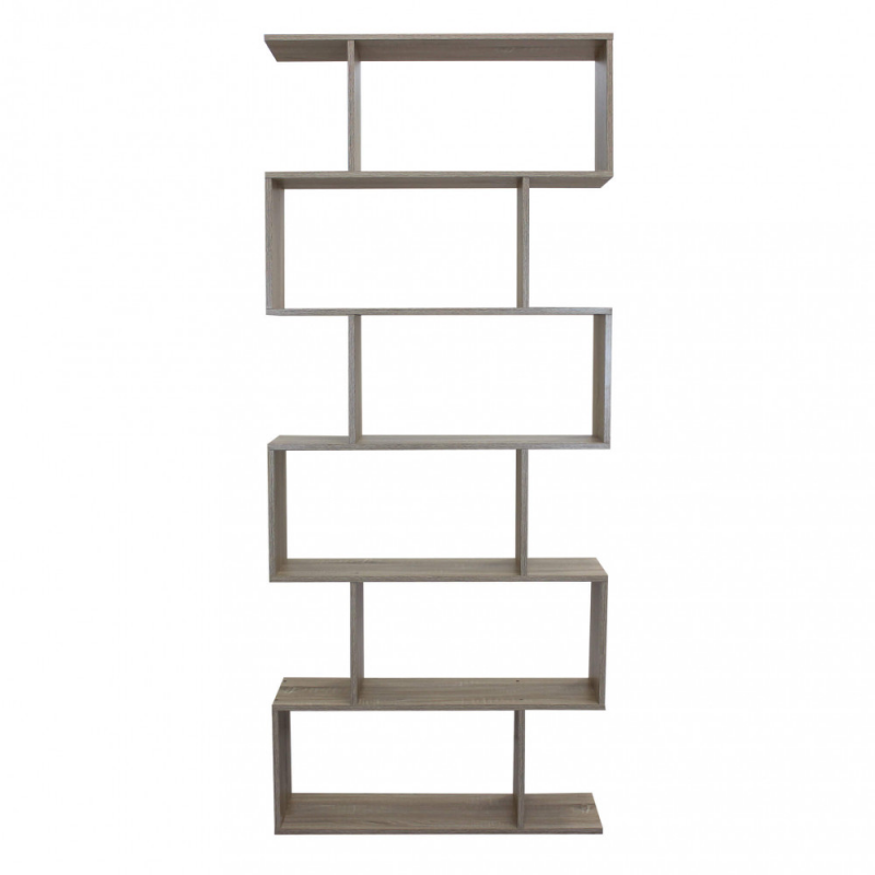 Libreria Alana naturale moderna per soggiorno studio casa