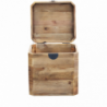 Baule Irving moderno naturale per soggiorno camera casa