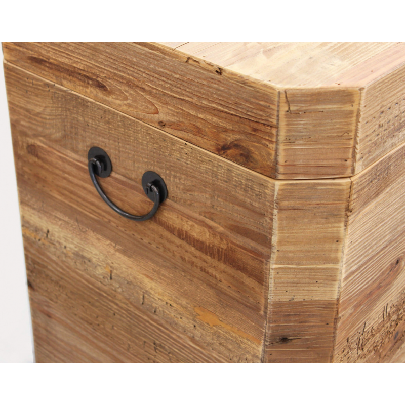 Baule Irving moderno naturale per soggiorno camera casa