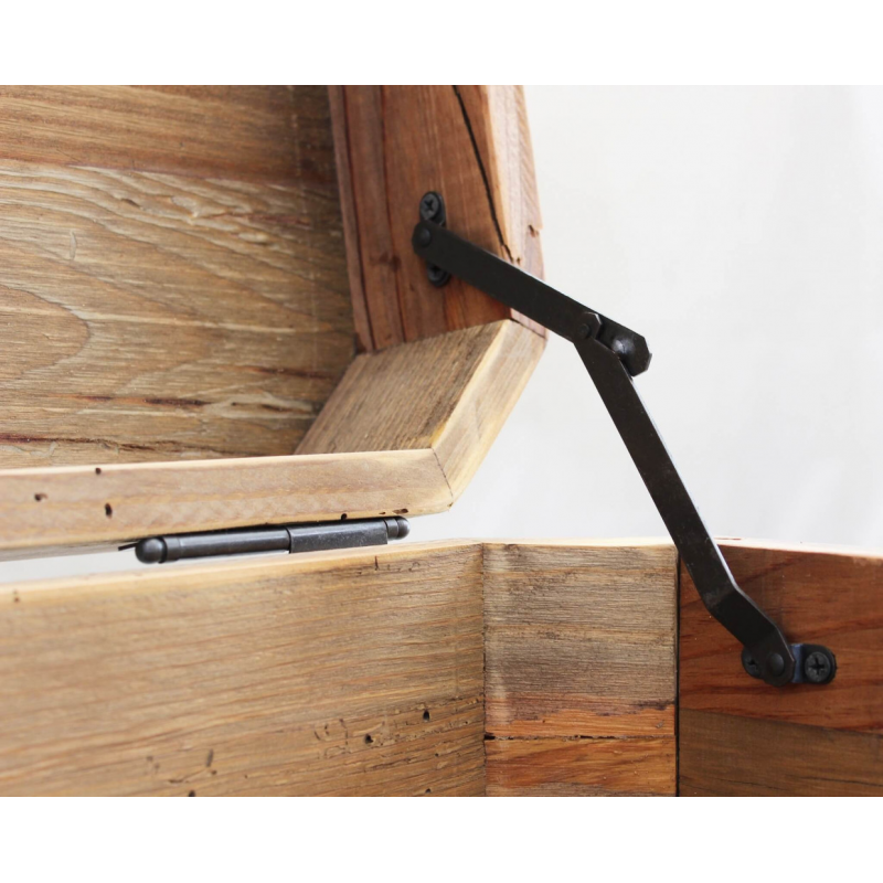 Baule Irving moderno naturale per soggiorno camera casa