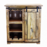 Cantinetta Wine in Legno Mango Marrone 90x45x100h