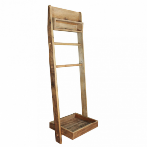 Scaffale da bagno Biddy compatto bianco 3 ripiani salvaspazio