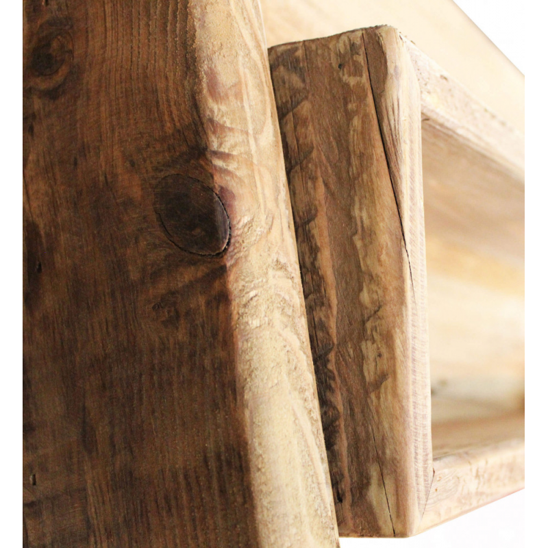 Scaffale da bagno Biddy compatto bianco 3 ripiani salvaspazio