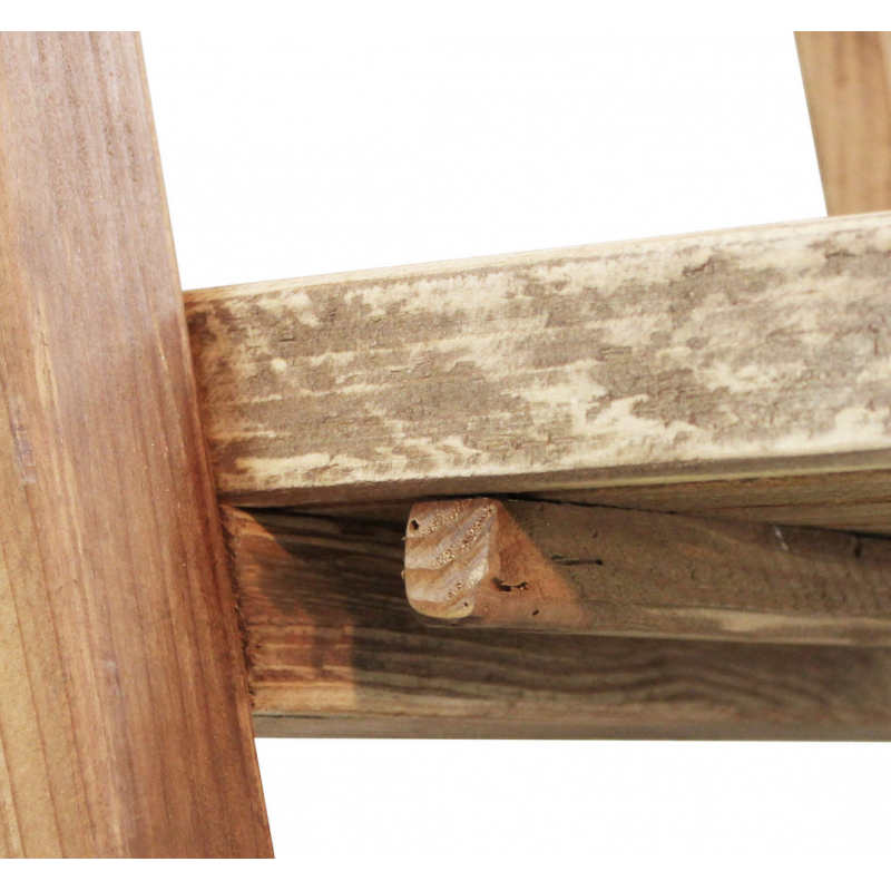 Libreria Callie moderna compatta legno ferro per soggiorno casa