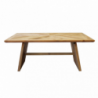 Tavolo Alvar 180x95 moderno fisso legno robusto per soggiorno casa