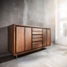 Mobile Brennan cassettiera compatta moderna versatile per casa