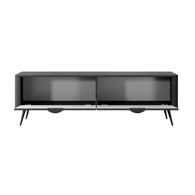 Porta Tv Gretha Black 9 X 175 X 44 Cm