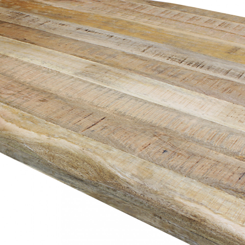 Tavolo Conrad 200x100 moderno fisso legno robusto per soggiorno casa