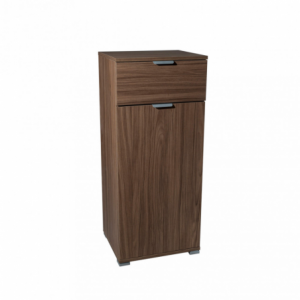 Zoom MOBILETTO CON 1 ANTA E 1 CASSETTO TINTA NOCE