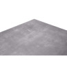 Tavolo Amantea 220x100 Alluminio Bianco Piano Resina Grigio Moia