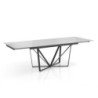 Tavolo Allungabile Spinne White Marble 166X95X13 Cm
