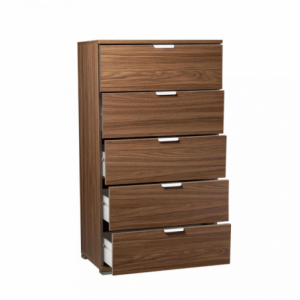 Zoom CASSETTIERA 5 CASSETTI TINTA NOCE