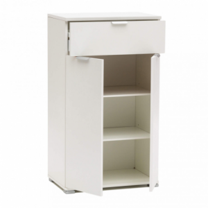 Zoom MOBILETTO CON 2 ANTA E 1 CASSETTO BIANCA