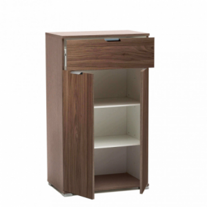 Zoom MOBILETTO CON 2 ANTA E 1 CASSETTO TINTA NOCE