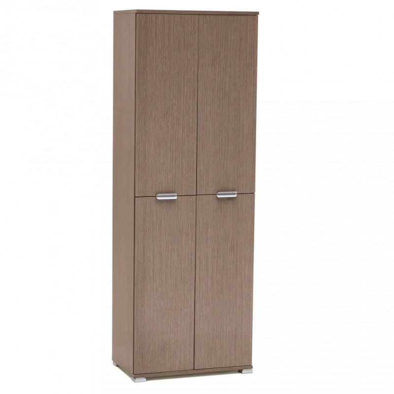 ARMADIO 4 ANTE ROVERE GRIGIO