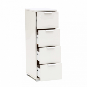 Zoom CASSETTIERA 4 CASSETTI BIANCA