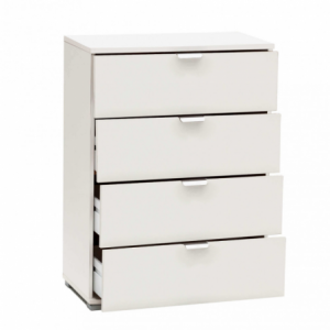 Zoom CASSETTIERA 4 CASSETTI BIANCA