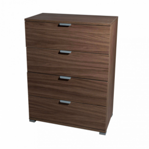 Zoom CASSETTIERA 4 CASSETTI TINTA NOCE