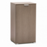 Mobiletto 1 anta rovere grigio compatto pratico elegante casa
