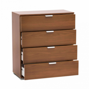 Zoom MOBILETTO 4 CASSETTI TINTA NOCE