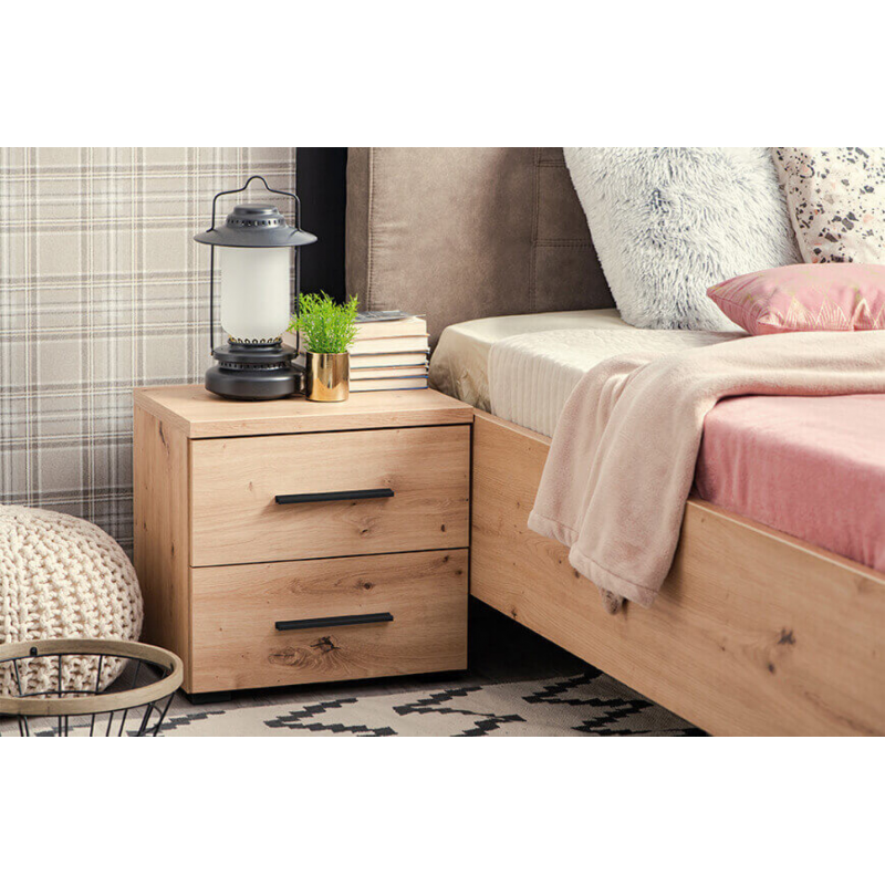 COMODINO DADO ROVERE ARTIGIANO