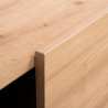 PORTATV ORENSE ROVERE ARTIGIANO E NERO