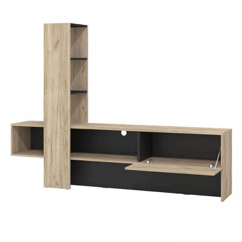 PORTATV ORENSE ROVERE GRIGIO E NERO