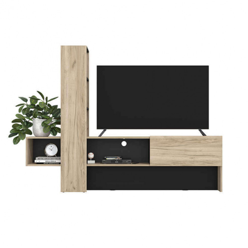 PORTATV ORENSE ROVERE GRIGIO E NERO