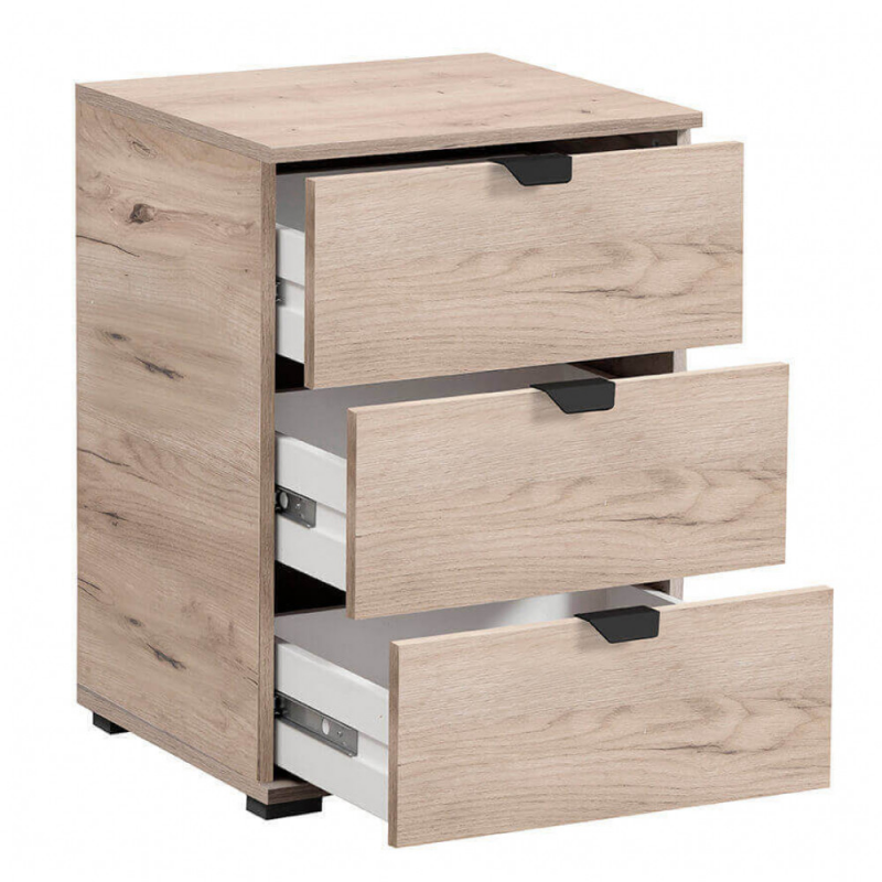 COMODINO DUERO ROVERE GRIGIO