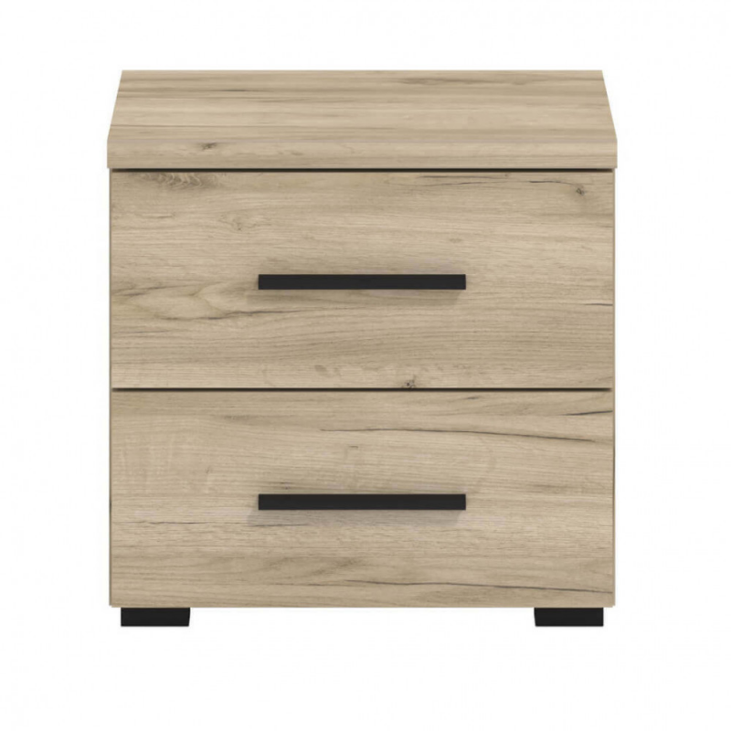 COMODINO DADO ROVERE GRIGIO