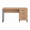 COMPUTER DESK SARDINIA ROVERE ARTIGIANO