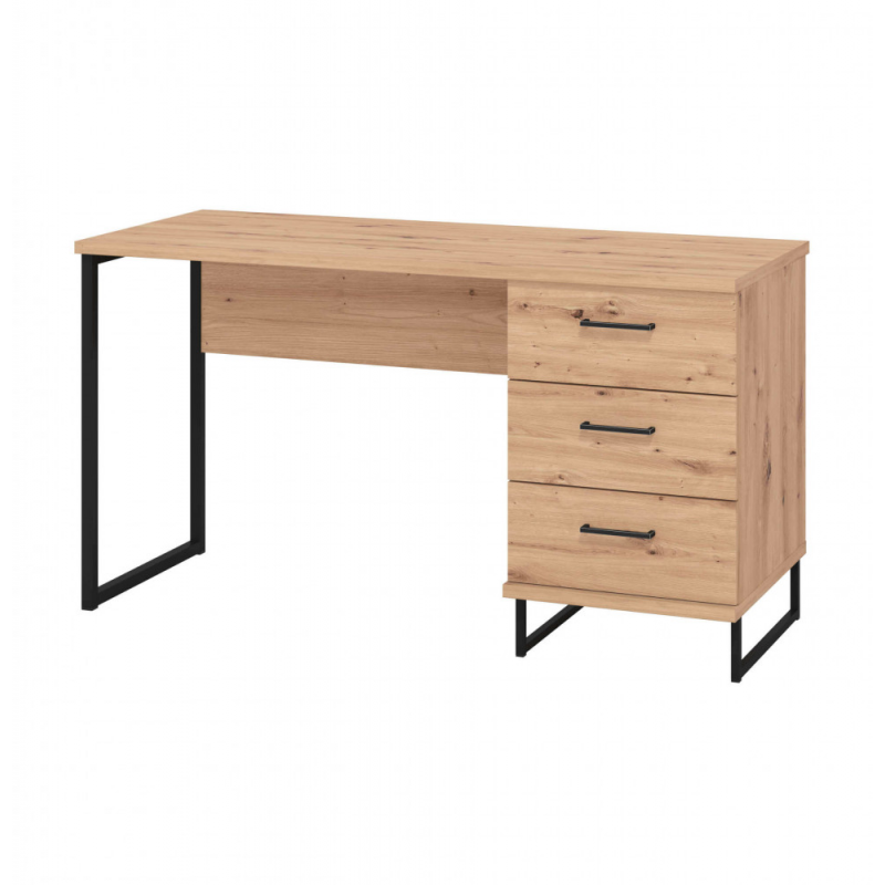 COMPUTER DESK SARDINIA ROVERE ARTIGIANO