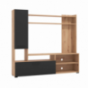 SOGGIORNOS BRAGA ROVERE ARTIGIANO E NERO