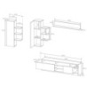 Parete Soggiorno Kely White 11,5 X 46,5 H177 Cm