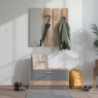 INGRESSO RIMINI ROVERE ARTIGIANO E GRIGIO GRAFITE