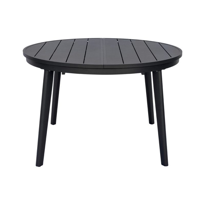 Tavolo Tropea ø120/170 Alluminio Antracite Moia